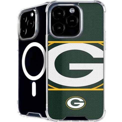 NFL Green Bay Packers Zone Block iPhone 16 Pro MagSafe Case