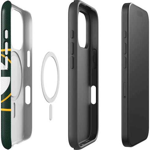 NFL Green Bay Packers Zone Block iPhone 16 Pro Magsafe Impact Case