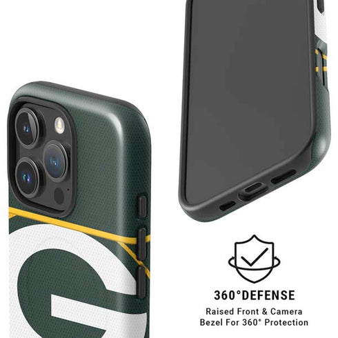 NFL Green Bay Packers Zone Block iPhone 16 Pro Magsafe Impact Case