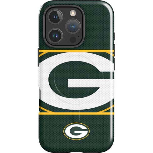 NFL Green Bay Packers Zone Block iPhone 16 Pro Max Magsafe Impact Case