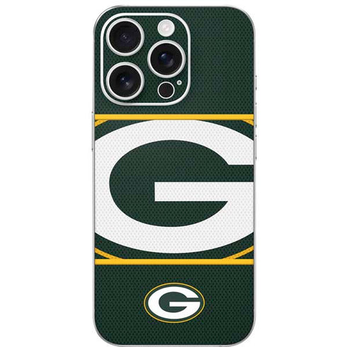 NFL Green Bay Packers Zone Block iPhone 16 Pro Skin