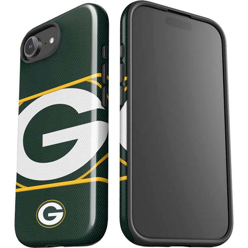 NFL Green Bay Packers Zone Block iPhone 16e Impact Case