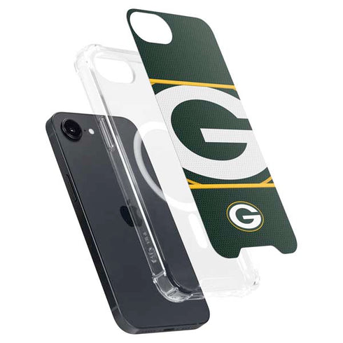 NFL Green Bay Packers Zone Block iPhone 16e MagSafe Case