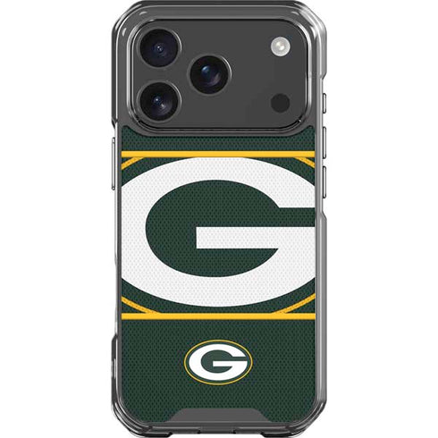 NFL Green Bay Packers Zone Block iPhone 18 Pro Clear Case