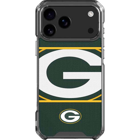 NFL Green Bay Packers Zone Block iPhone 18 Pro Max Clear Case