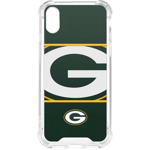 NFL Green Bay Packers Zone Block iPhone XS Clear Case