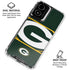 NFL Green Bay Packers Zone Block Moto G Power 5G (2024) Clear Case