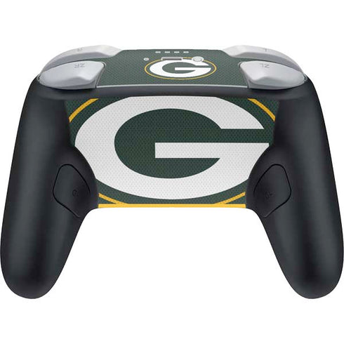 NFL Green Bay Packers Zone Block Nintendo Switch 2 (2025) Pro Controller Skin