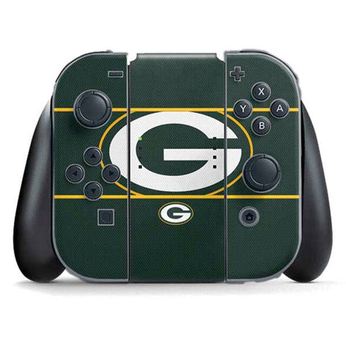 NFL Green Bay Packers Zone Block Nintendo Skins