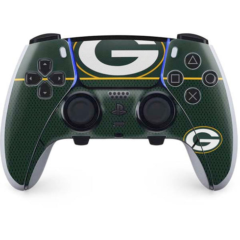 NFL Green Bay Packers Zone Block PS5 DualSense Edge Pro Controller Skin