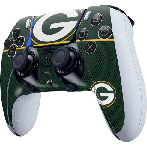 NFL Green Bay Packers Zone Block PS5 DualSense Edge Pro Controller Skin