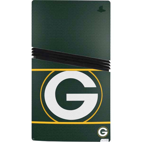 NFL Green Bay Packers Zone Block PS5 Pro Console Skin