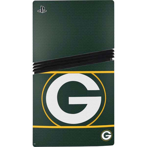 NFL Green Bay Packers Zone Block PS5 Pro Disk Bundle Skin