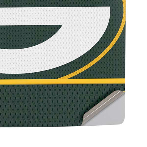 NFL Green Bay Packers Zone Block PS5 Pro Disk Console Skin