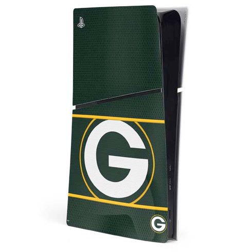 NFL Green Bay Packers Zone Block PS5 Slim Digital Edition Console Skin
