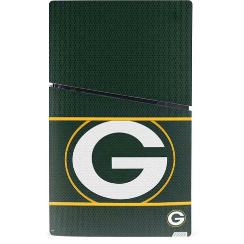 NFL Green Bay Packers Zone Block PS5 Slim Digital Edition Console Skin