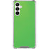 Green Carbon Fiber Specialty Texture Material Galaxy A16 5G Clear Case