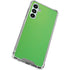 Green Carbon Fiber Specialty Texture Material Galaxy A16 5G Clear Case