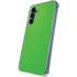 Green Carbon Fiber Specialty Texture Material Galaxy A55 5G Clear Case