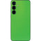 Green Carbon Fiber Specialty Texture Material Galaxy S25 Plus Skin