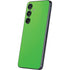 Green Carbon Fiber Specialty Texture Material Galaxy S25 Plus Skin