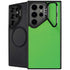 Green Carbon Fiber Specialty Texture Material Galaxy S24 Ultra Kickstand Case