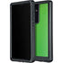 Green Carbon Fiber Specialty Texture Material Galaxy S24 Ultra Waterproof Case