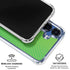 Green Carbon Fiber Specialty Texture Material Galaxy S25 Clear Case