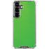 Green Carbon Fiber Specialty Texture Material Galaxy S26 Plus Clear Case
