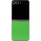 Green Carbon Fiber Specialty Texture Material Galaxy Z Flip6 Skin