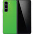 Green Carbon Fiber Specialty Material Galaxy Z Fold5 5G Skin