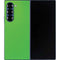 Green Carbon Fiber Specialty Texture Material Galaxy Z Fold6 Skin