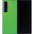 Green Carbon Fiber Specialty Texture Material Galaxy Z Fold6 Skin