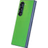 Green Carbon Fiber Specialty Texture Material Galaxy Z Fold6 Skin