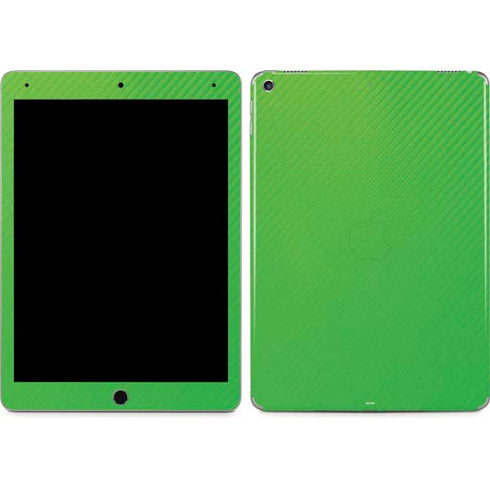 Green Carbon Fiber Specialty Texture Material iPad Skins