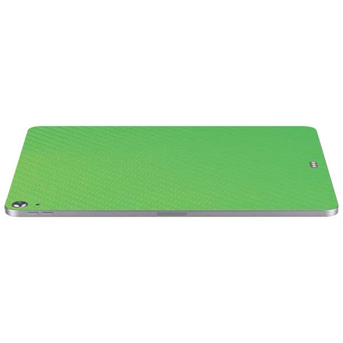 Green Carbon Fiber Specialty Texture Material Apple iPad Air Skin