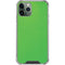 Green Carbon Fiber Specialty Material iPhone 12 Pro Clear Case