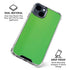 Green Carbon Fiber Specialty Material iPhone 15 Clear Case