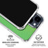 Green Carbon Fiber Specialty Material iPhone 15 Clear Case