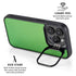 Green Carbon Fiber Specialty Texture Material iPhone 15 Pro Max Kickstand Case