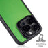 Green Carbon Fiber Specialty Texture Material iPhone 15 Pro Max Kickstand Case