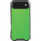 Green Carbon Fiber Specialty Texture Material iPhone 17 Air Clear Case
