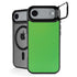 Green Carbon Fiber Specialty Texture Material iPhone 17 Air Kickstand Case