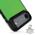 Green Carbon Fiber Specialty Texture Material iPhone 17 Air Kickstand Case