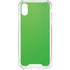 Green Carbon Fiber Specialty Texture Material iPhone XS Clear Case