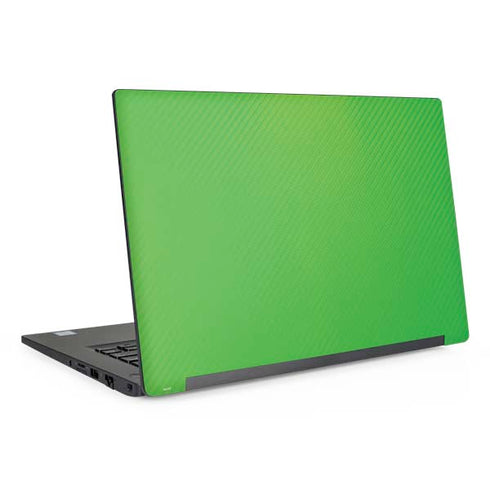 Green Carbon Fiber Specialty Texture Material Dell Latitude Skin