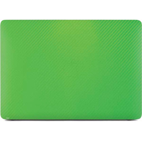 Green Carbon Fiber Specialty Texture Material Apple MacBook Air Skin