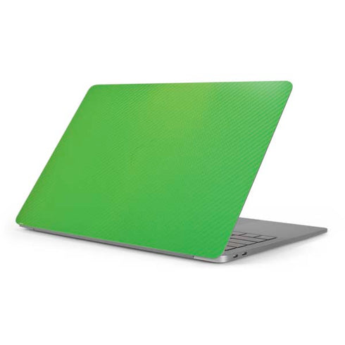 Green Carbon Fiber Specialty Texture Material Apple MacBook Pro 16-inch Skin