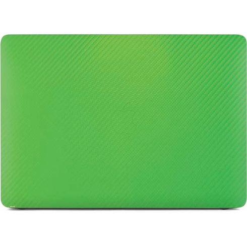 Green Carbon Fiber Specialty Texture Material Apple MacBook Pro 16-inch Skin