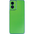 Green Carbon Fiber Specialty Texture Material Moto G Play 4G (2024) Skin